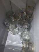 2 Totes Of Pitchers, Steins, And Glasses