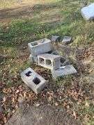 Two Piles of Cinder Blocks *Does Not Include Axle