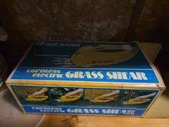 Bottom 2 Shelves & Contents, Slow Cooker,Waffle Maker,Plates,Bowls,Shear