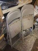 Roasters, Folding Chairs, Vacuums, And Tins