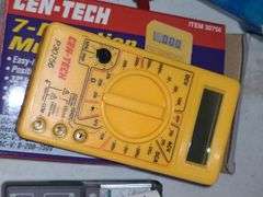 Milliammeter, Multitester, And Circuit Tester
