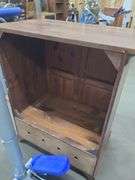 Wooden Entertainment Stand