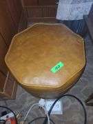 Leather Footstool