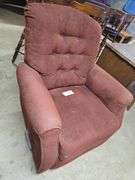 Red Reclining Rocking Chair