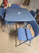 Folding Card Table & 4 Chairs