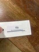 WOODEN BENCH APPROXIMATELY 6’