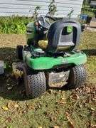 John Deere X390 Riding Lawn Mower, Approx. 48in Deck. Runs, Drives and Cuts