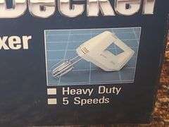 Black And Decker Power Boost Mixer New In Box