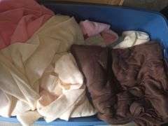 2 Boxes and Bag of Blankets