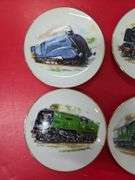 6 Mini Train Plates