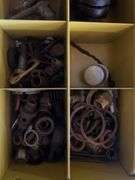 2 Metal Boxes of Assorted Electrical Parts