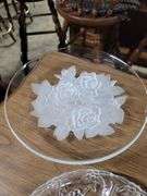 Silver Plated Serving Set,Tray In Box , Plastic Party Serving Set