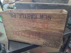 2 Wooden Crates