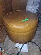 Leather Footstool