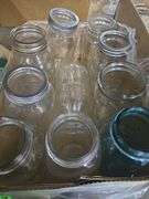3 Boxes Assorted Mason Jars