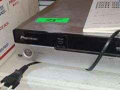 Pioneer HDD/DVD Recorder With Remote And Manual