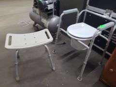 Shower Chair And Bedside Toilet