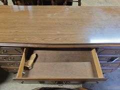 Desk and Chair (Approx. 30" H x 56" W x 23" D)