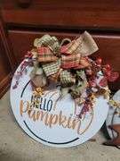 Lot Of Wooden Pumpkins