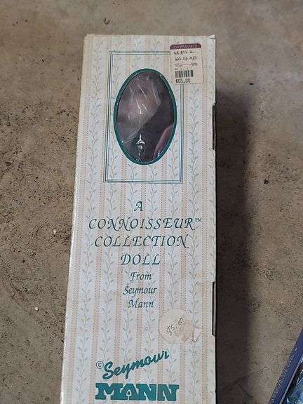 3 Porcelain Dolls In Boxes