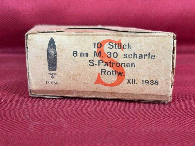 10 RDS 8x56mmR on Clips-Hungarian w/Nazi Headstamps