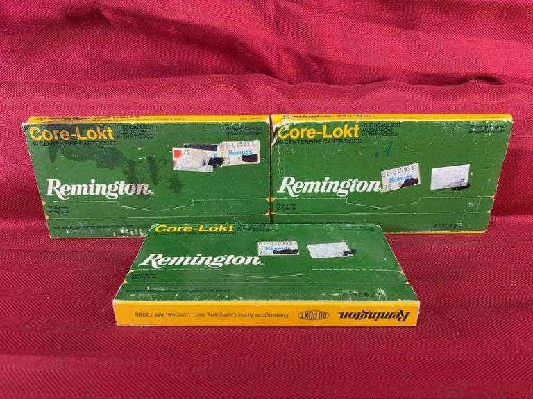 3-10 RD Boxes Remington 270 Win-150 gr-SP-Core-Lokt