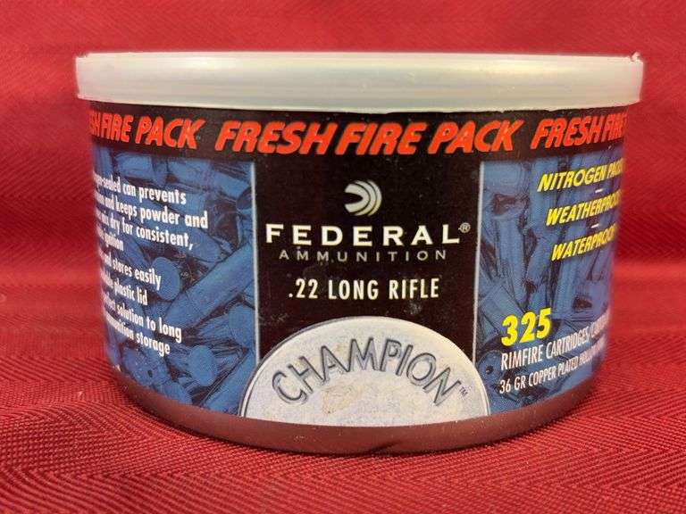 325 RD Tin Federal Champion 22 LR-36 gr-CPHP