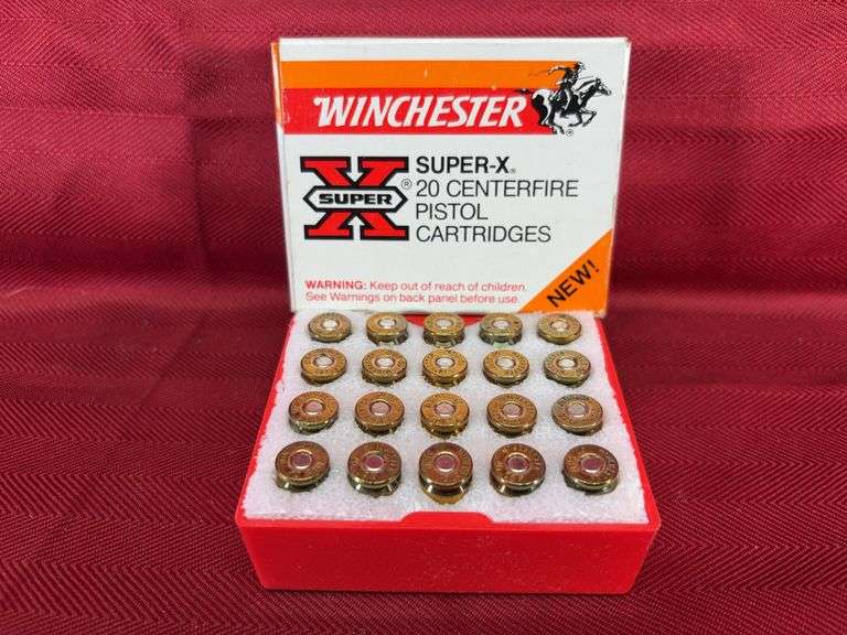20 RD Box Winchester 40 S&W-180 gr-JHP
