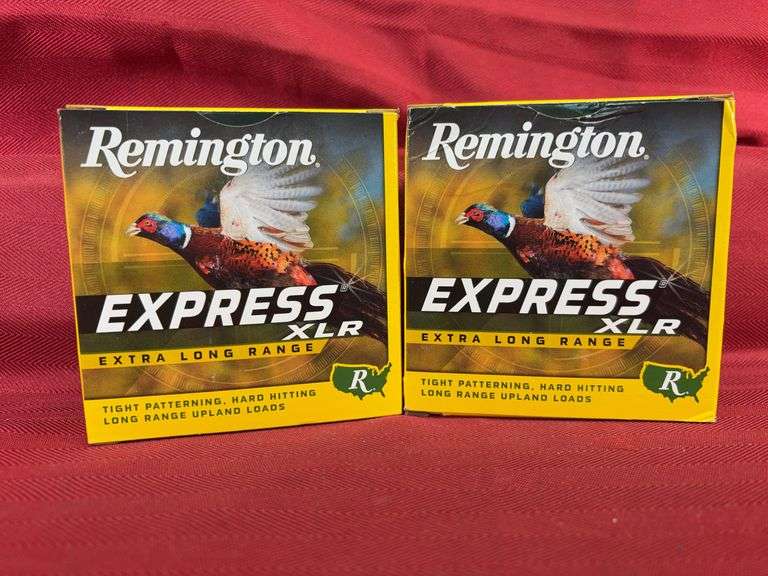 2-25 Shell Boxes Remington Express XLR 12 Ga-2 3/4"-1 1/4 oz-5 Shot