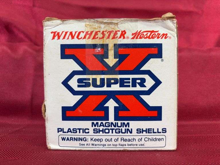 25 Shell Box Winchester Western Super X 12 Ga MAG-3"-1 5/8 oz-2 Shot