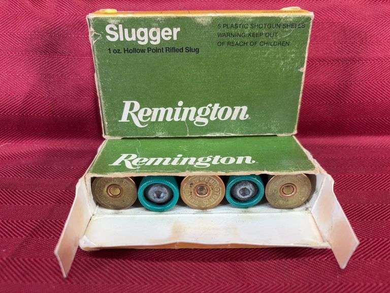 2-5 RD Boxes Remington Slugger 12 Ga-2 3/4"-1 oz-HPRS