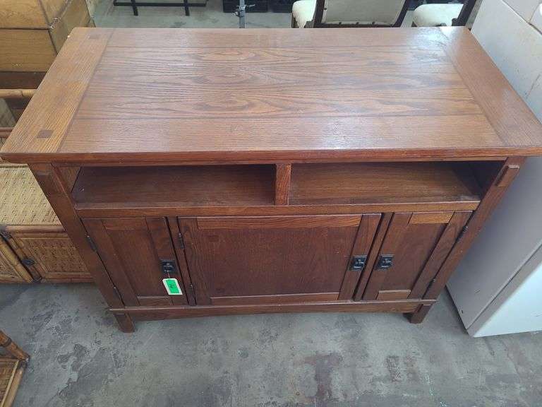 Wooden Entertainment Center