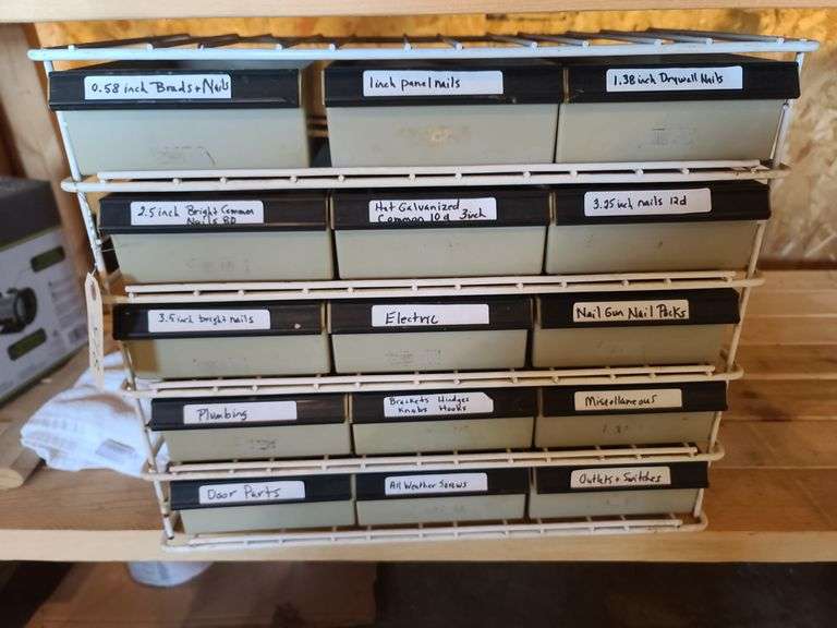 15 Drawer PickANut and Contents Baer Auctioneers Realty, LLC