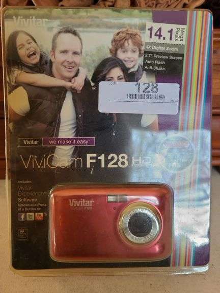 Vivitar F128 HD Camera - Baer Auctioneers - Realty, LLC