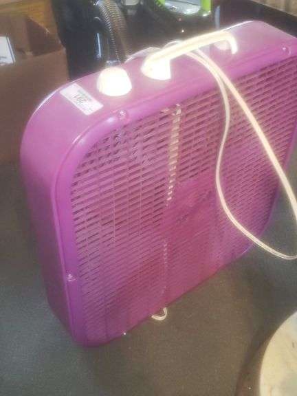 First Box Fan Box Fan - Baer Auctioneers - Realty, LLC