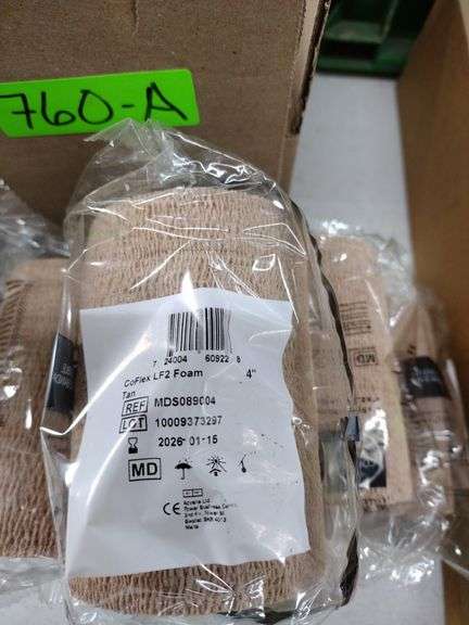 6 NIB Rolls of Coflex Wrap 4"x5 Yards Each