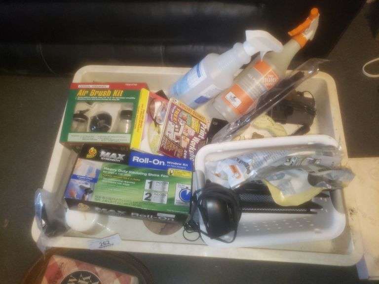 Belt, Window Kit, Cook Book, & Spray Bottles