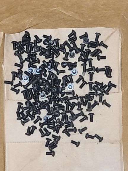 Bag of Screws Labeled as: Button Steel, M4-0.70x8mm