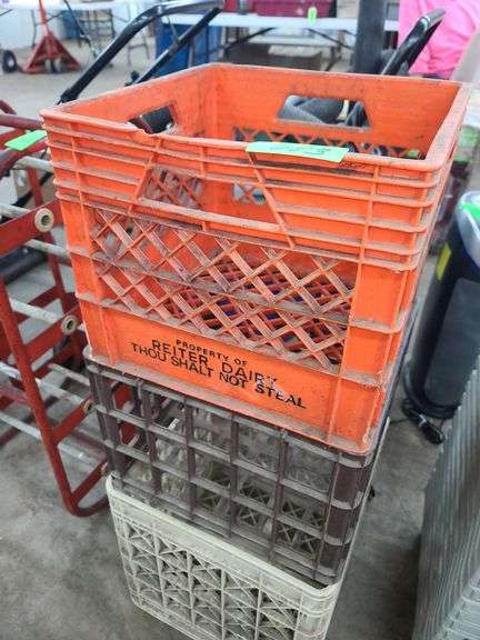 Three Milk Crates