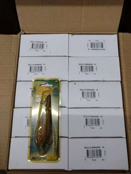Approx 120 NIB Rollo Minnow Trout Lures