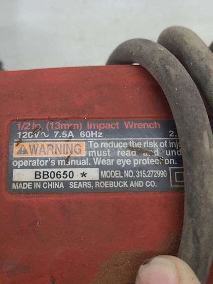 Craftsman ½" Impact Wrench