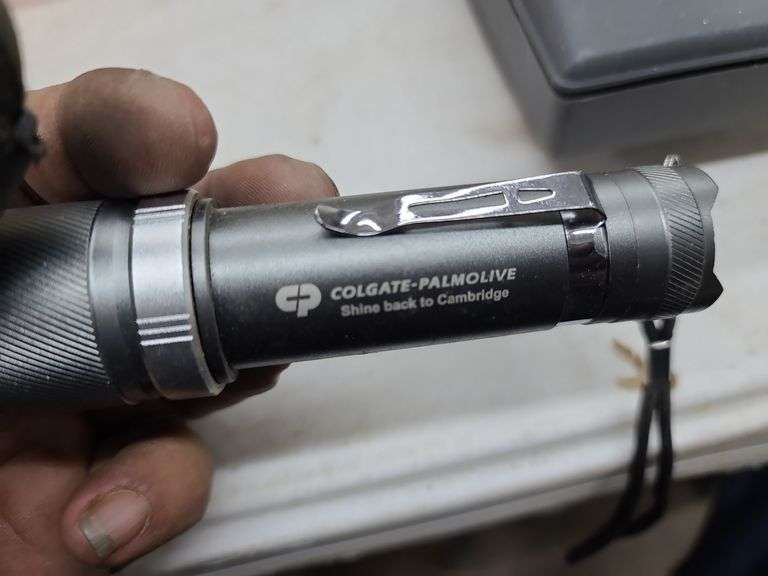 Two Tape Measures, One Folding Stick Measure, and Flashlight