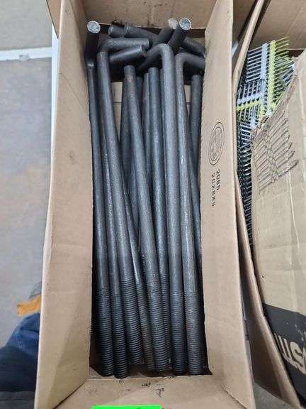 5/8in L-Bolts, Approx. 18in