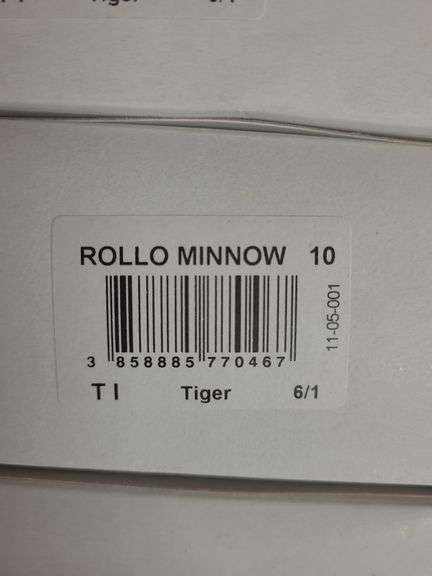 Approx. 120 Tiger Rollo Minnow Lures