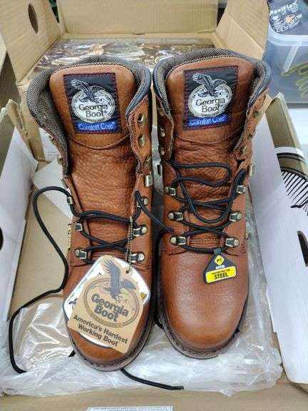 Georgia Boot NIB Leather Work Boot Size 9W