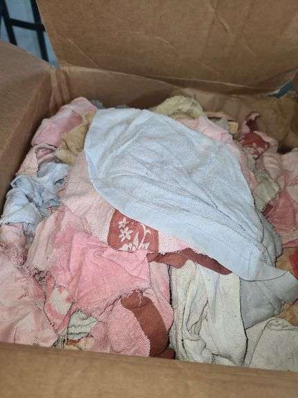 Box of Shop Rags
