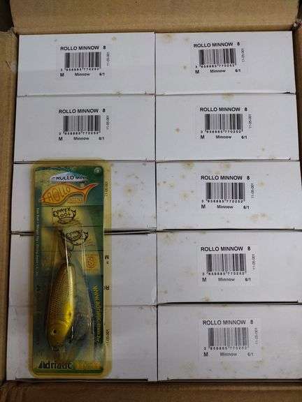 Approx 120 NIB Rollo Minnow -Minnow Lures
