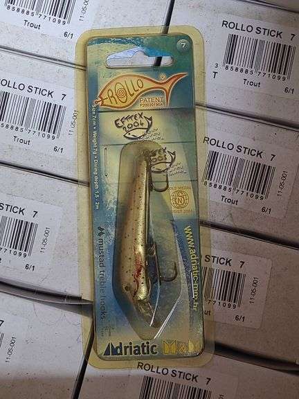 Approx. 72 Trout Rollo Stick Lures
