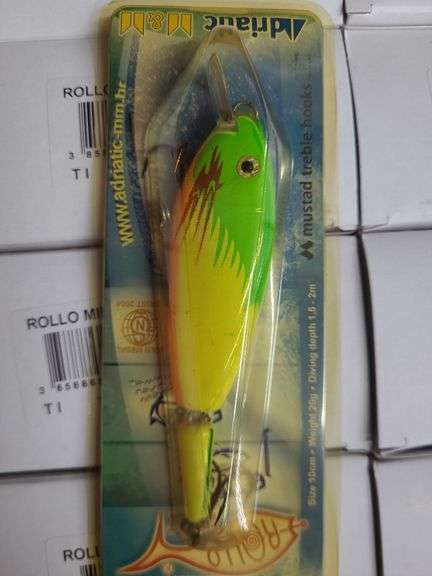 Approx. 120 Tiger Rollo Minnow Lures