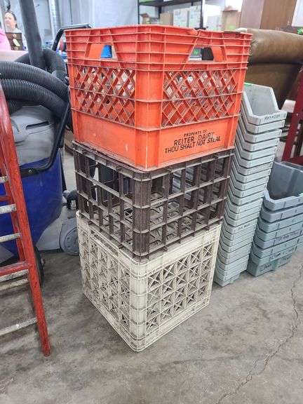 Three Milk Crates
